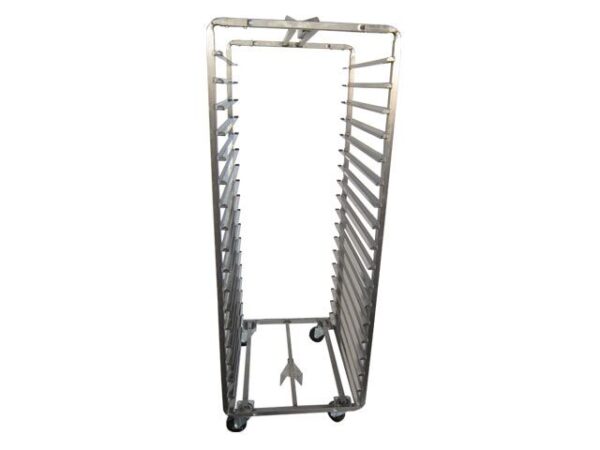 CHARIOT CUISSON INOX FOUR POLIN  600x800 18 ETAGES