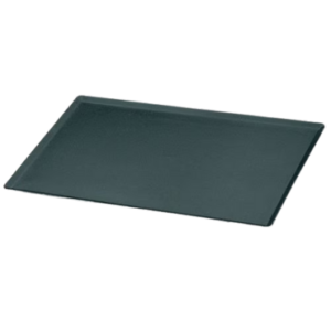 Plaque pâtissière 600x400 4 bords pincés Tôle Bleue